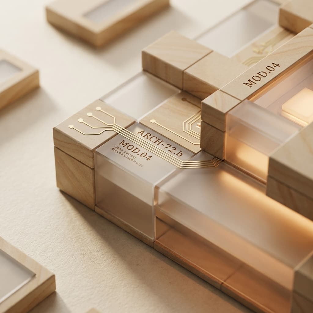 Macro Architectural IT Backdrop